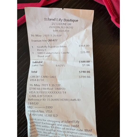 Seafolly australia  Women's Red Bandeau Bikini Set Size 8 US‎  Bikini - Picture 2 of 7